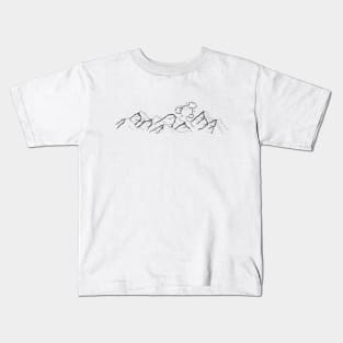 Mountains and Sunshine Kids T-Shirt